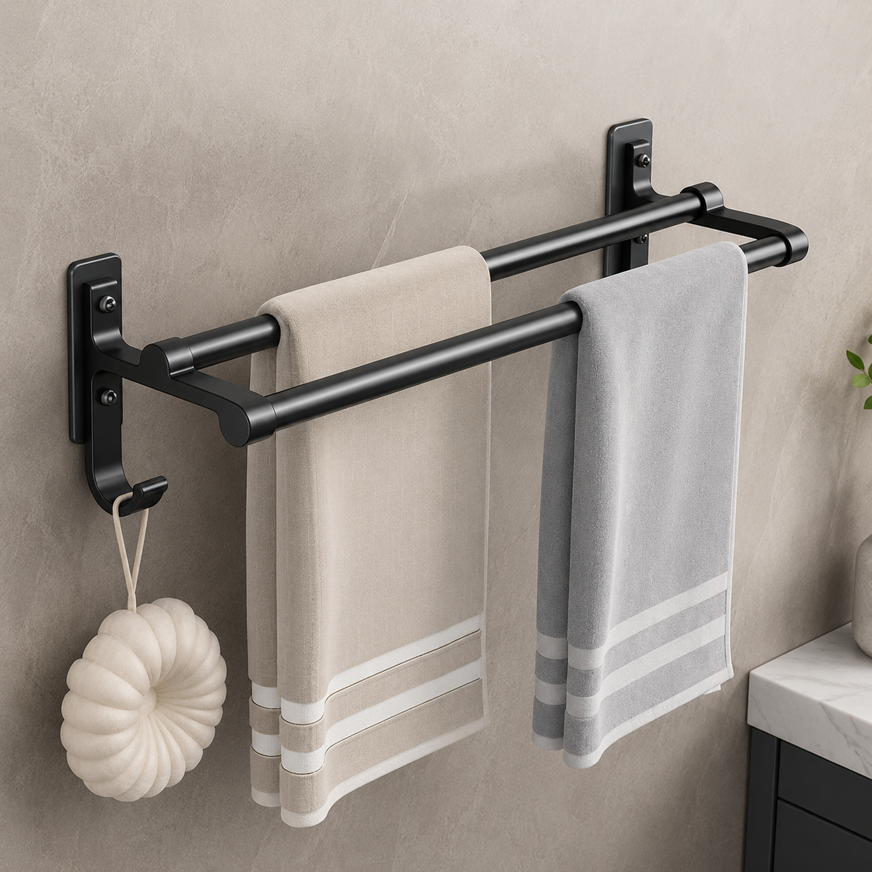 Porte Serviette Sans Perçage